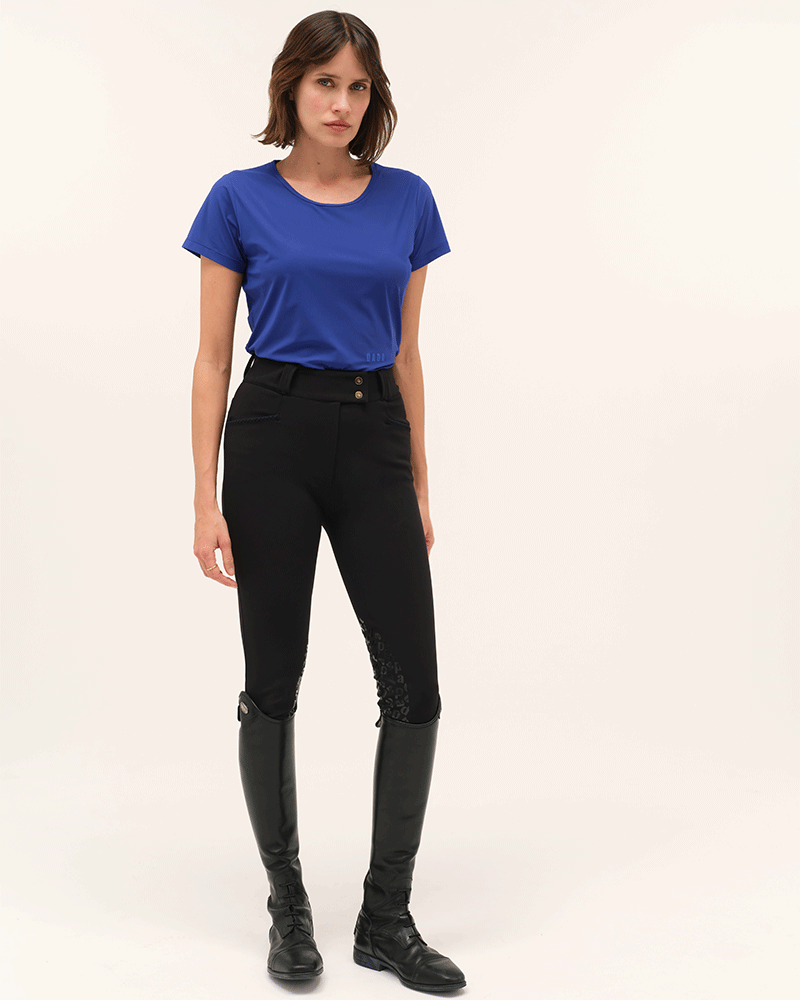 Dada Sport Betty MC Technical Riding T-Shirt- Cobalt - Image 6