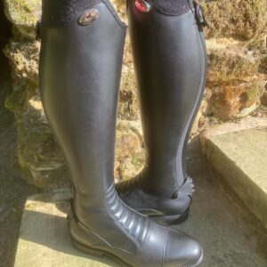 De Niro Levante Padded Boots- Crystal Fabric Black