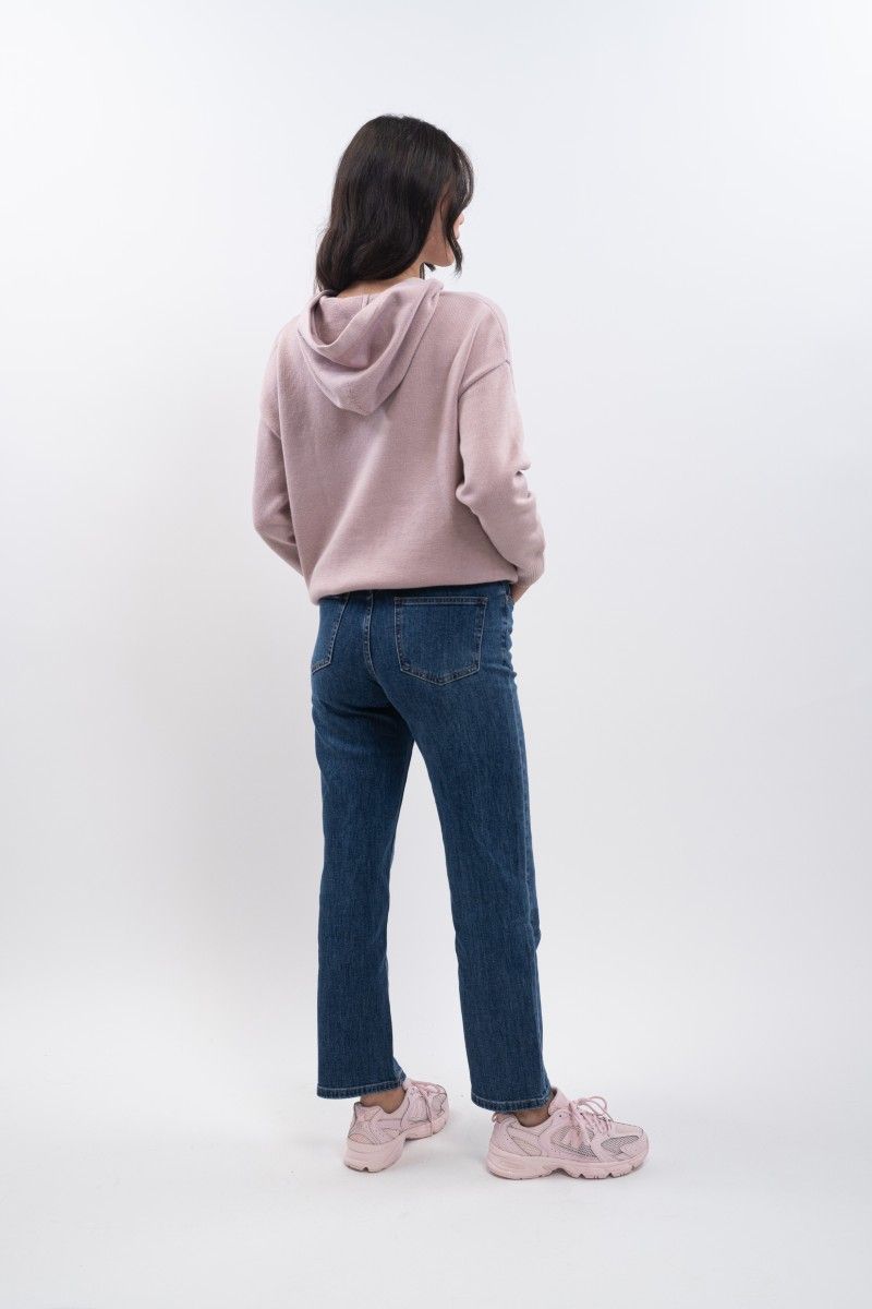 Harcour Aurelia Knitted Sweatshirt- PIVOINE - Image 8