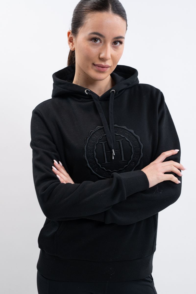 Harcour Samy Unisex Hoodie in Black