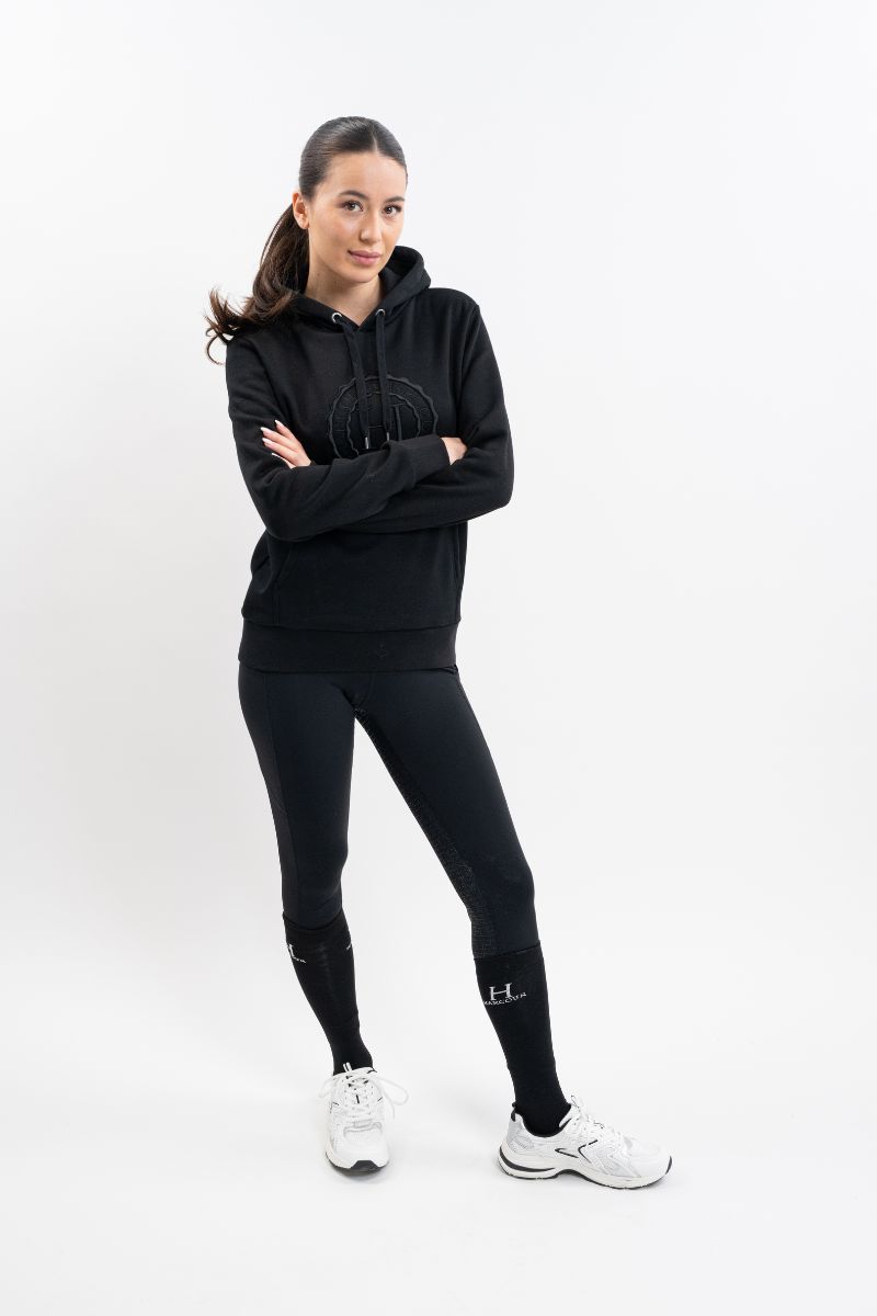 Harcour Samy Unisex Hoodie- BLACK - Image 2