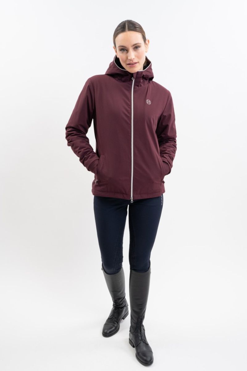 Harcour Simhat Jacket- AUBERGINE - Image 2
