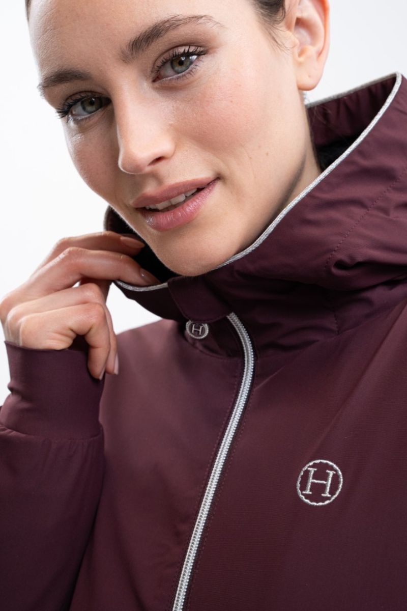 Harcour Simhat Jacket- AUBERGINE - Image 3