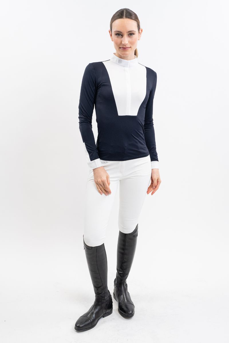 Harcour Stella Competition Shirt- NAVY - Image 2