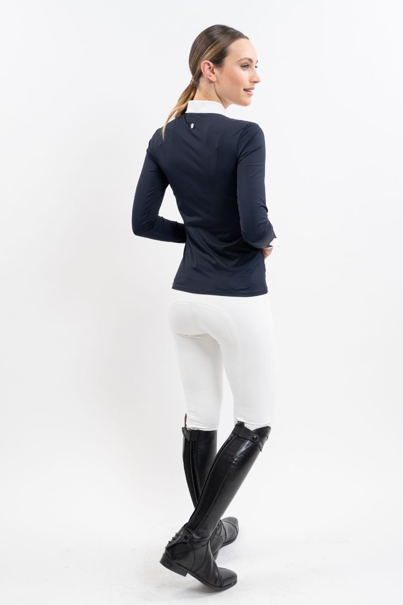 Harcour Stella Competition Shirt- NAVY - Image 7