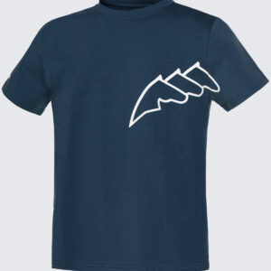 Equiline Children's Eqcesco T-Shirt- BLUE