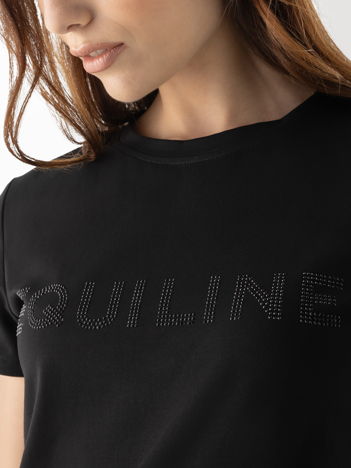 Equiline Women's Eqgless T-Shirt- BLACK - Image 2