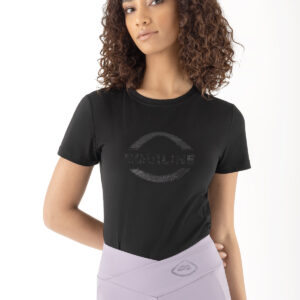 Equiline Women's Eqglimp T-Shirt- BLACK
