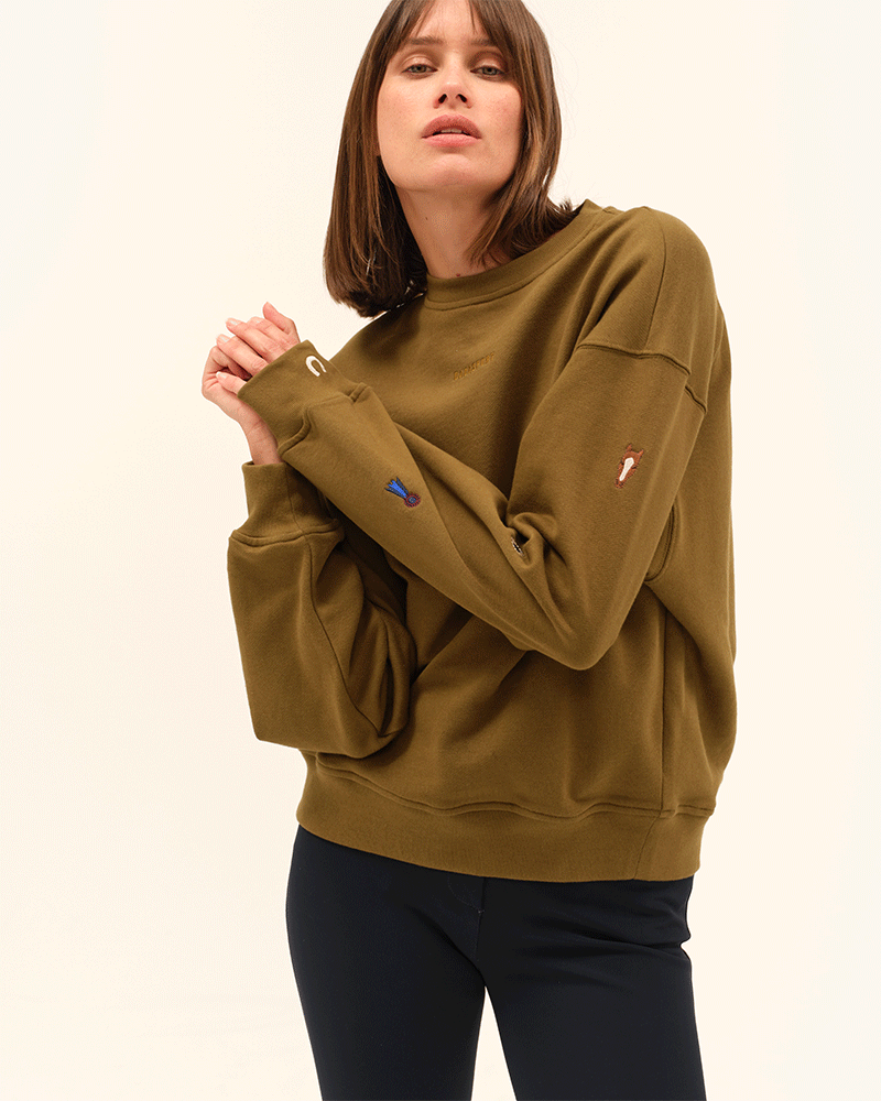 Dada Sport Birman Sweatshirt- Bronze - Image 4