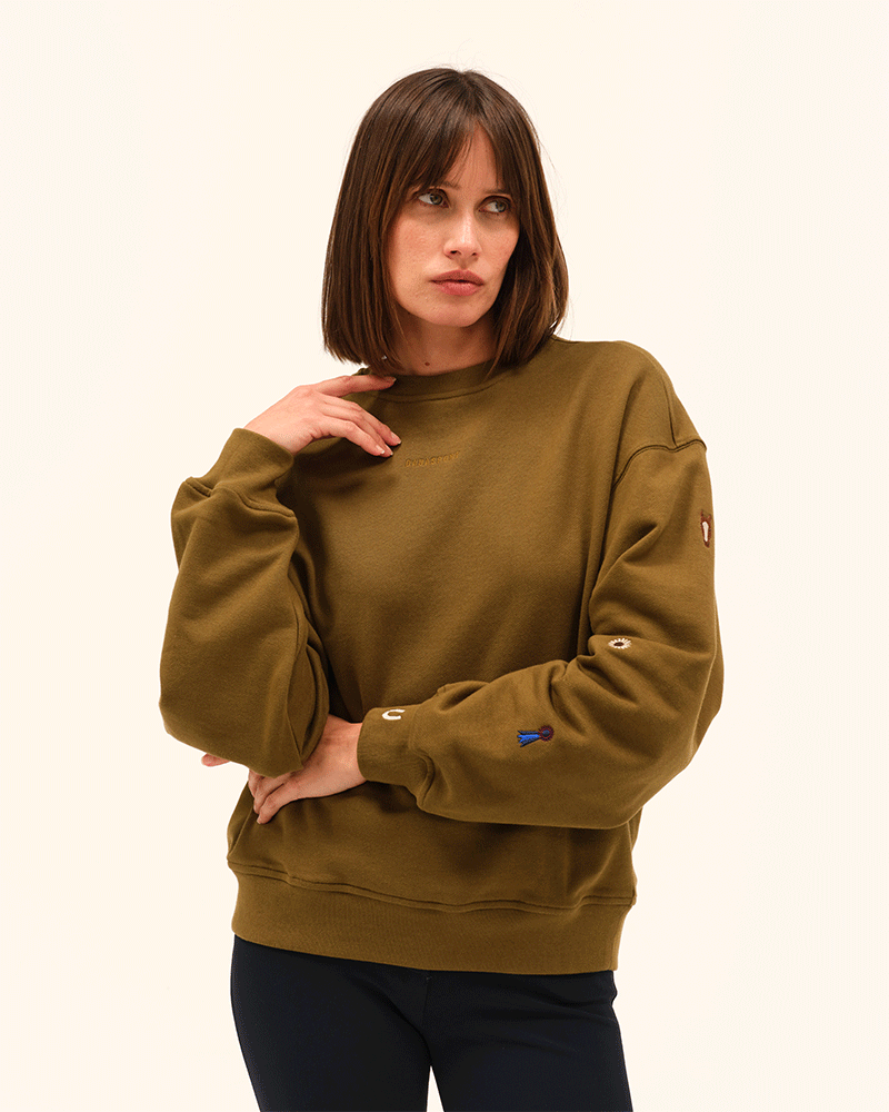 Dada Sport Birman Sweatshirt- Bronze - Image 5
