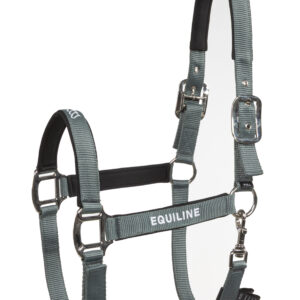 Equiline Eqcalong Halter and lead rope set- Forest Green