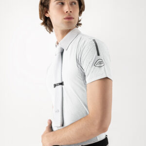 Equiline Men's Eqcilort Competition Shirt- WHITE