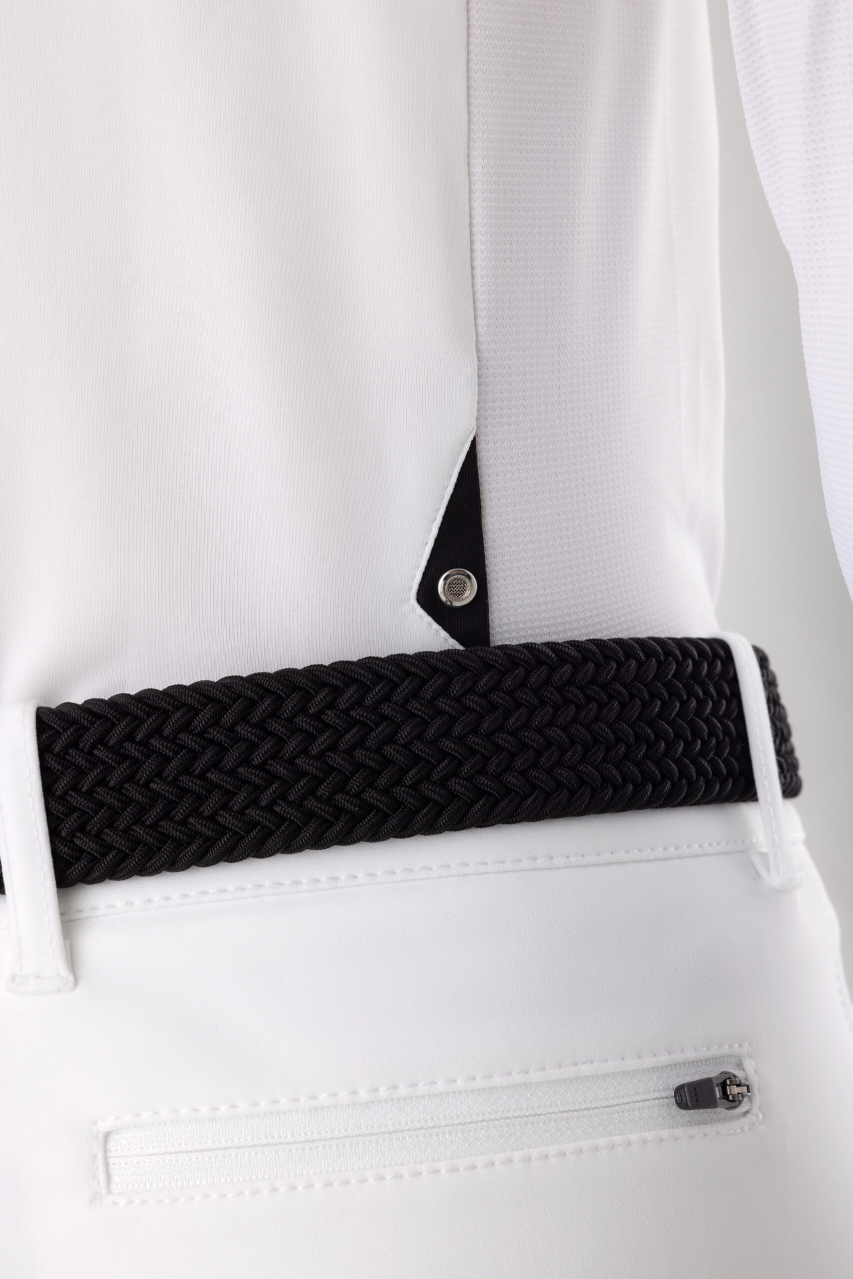 Equiline Men's Eqcilort Competition Shirt- WHITE - Image 2