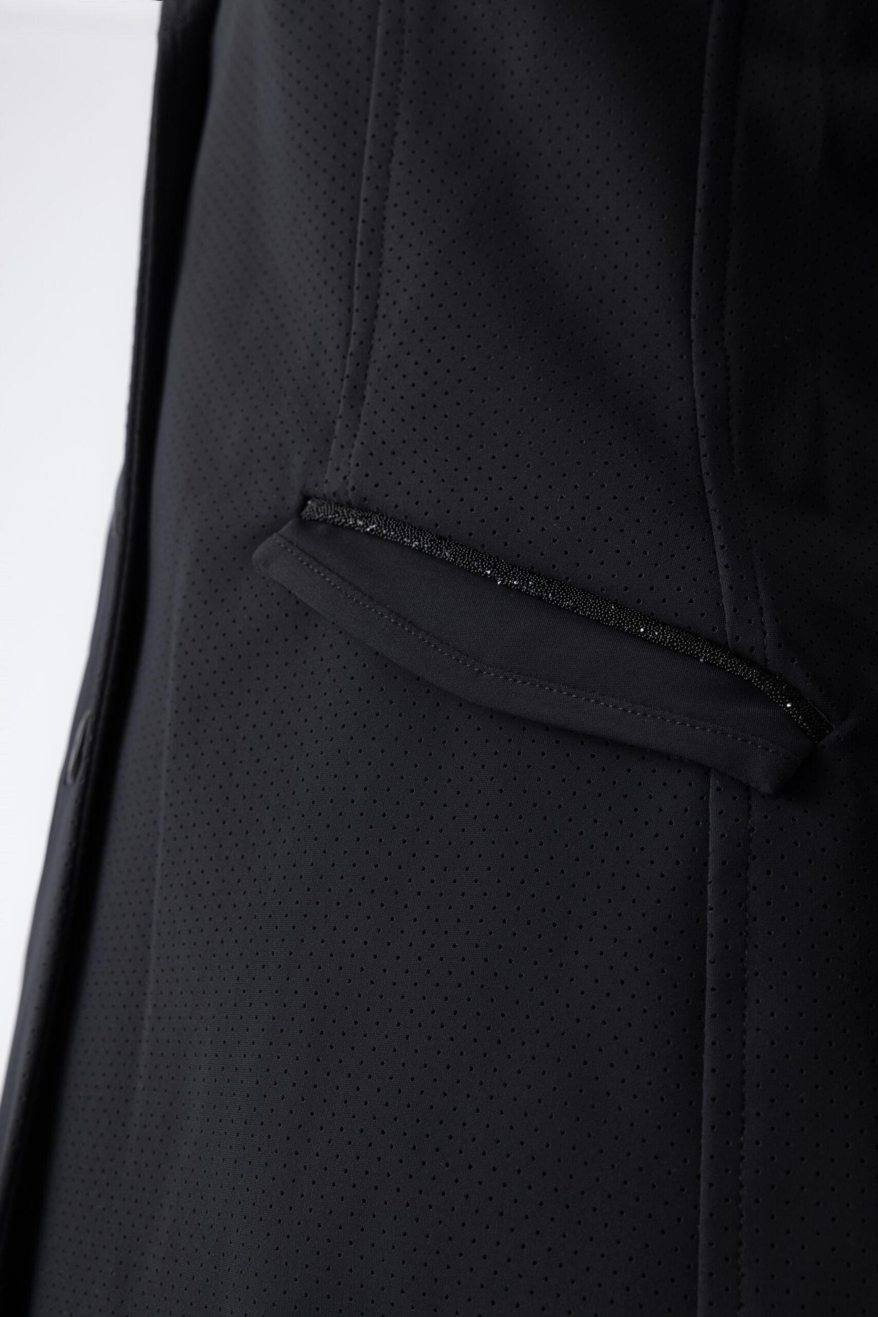 Equiline Women's Eqgarcia Competition Jacket- BLACK - Image 3