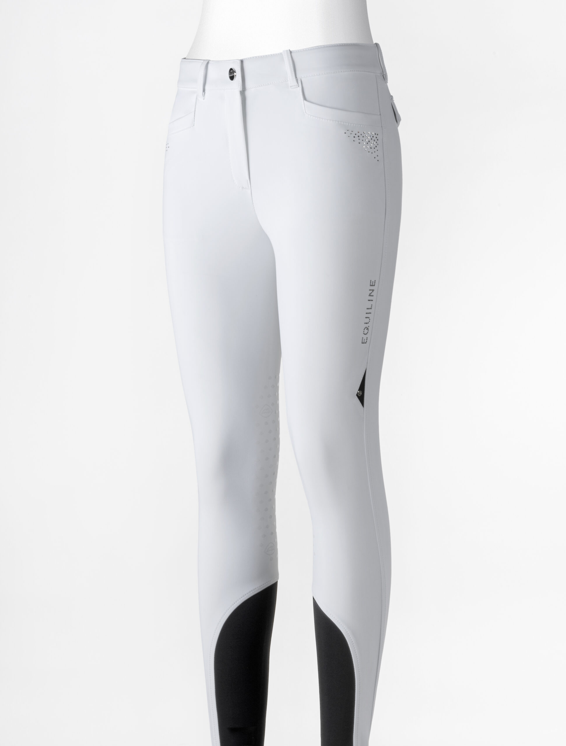 Equiline Women'e Eqgurk Breeches in White