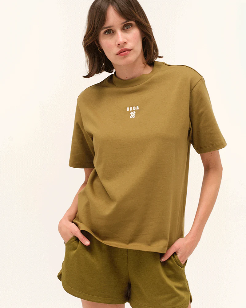 Dada Sport Oasis T-Shirt- Bronze - Image 5