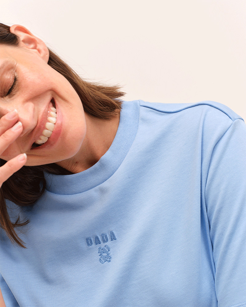 Dada Sport Oasis T-Shirt- Bluette - Image 5