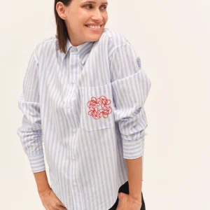 Dada Sport Olga Shirt- Blue Stripe