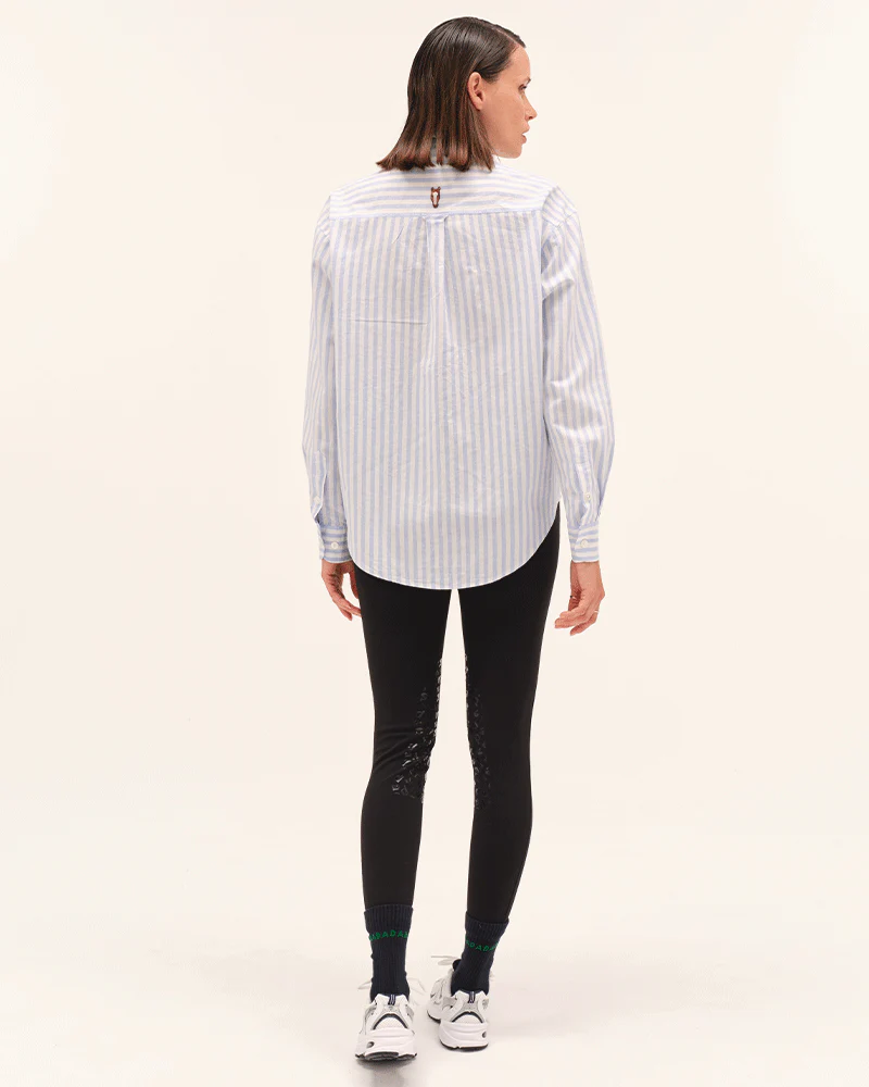 Dada Sport Olga Shirt- Blue Stripe - Image 5