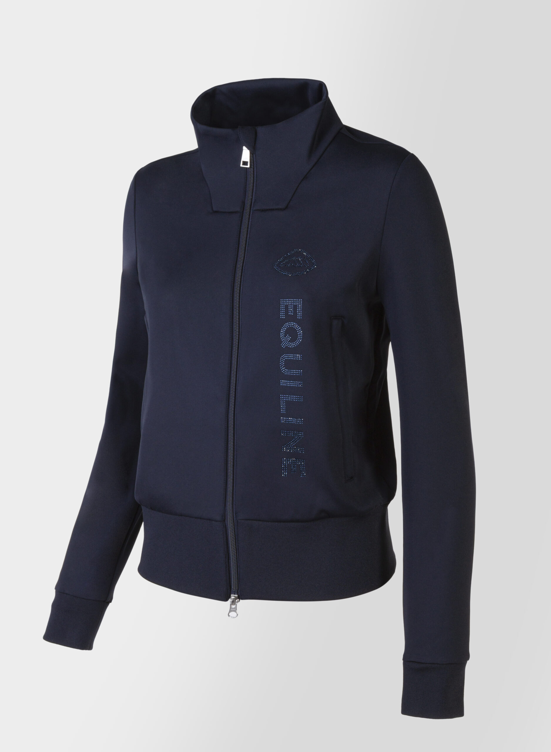 Equiline Women's Eqglempa Zip Sweatshirt in Blue