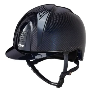 KEP Helmet E-Light Carbon Shine Blue