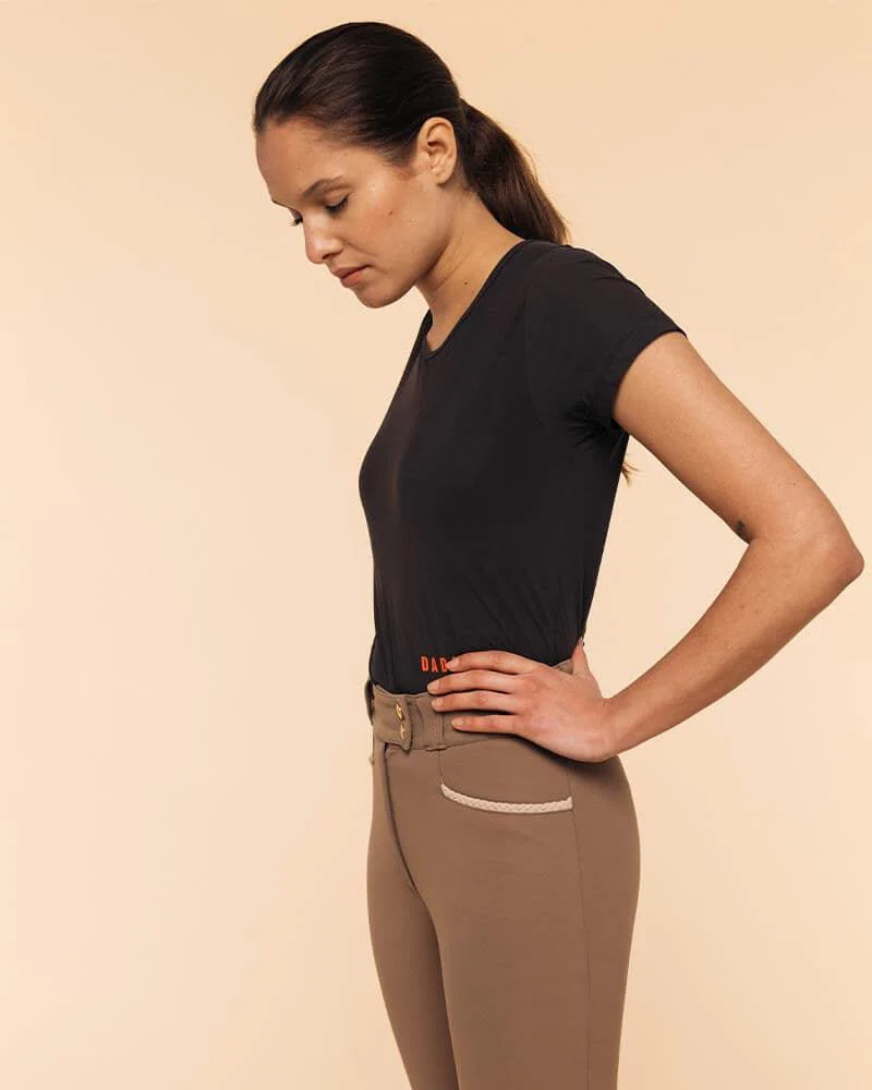 Dada Sport Betty MC Technical Riding T-Shirt- Brulee - Image 2