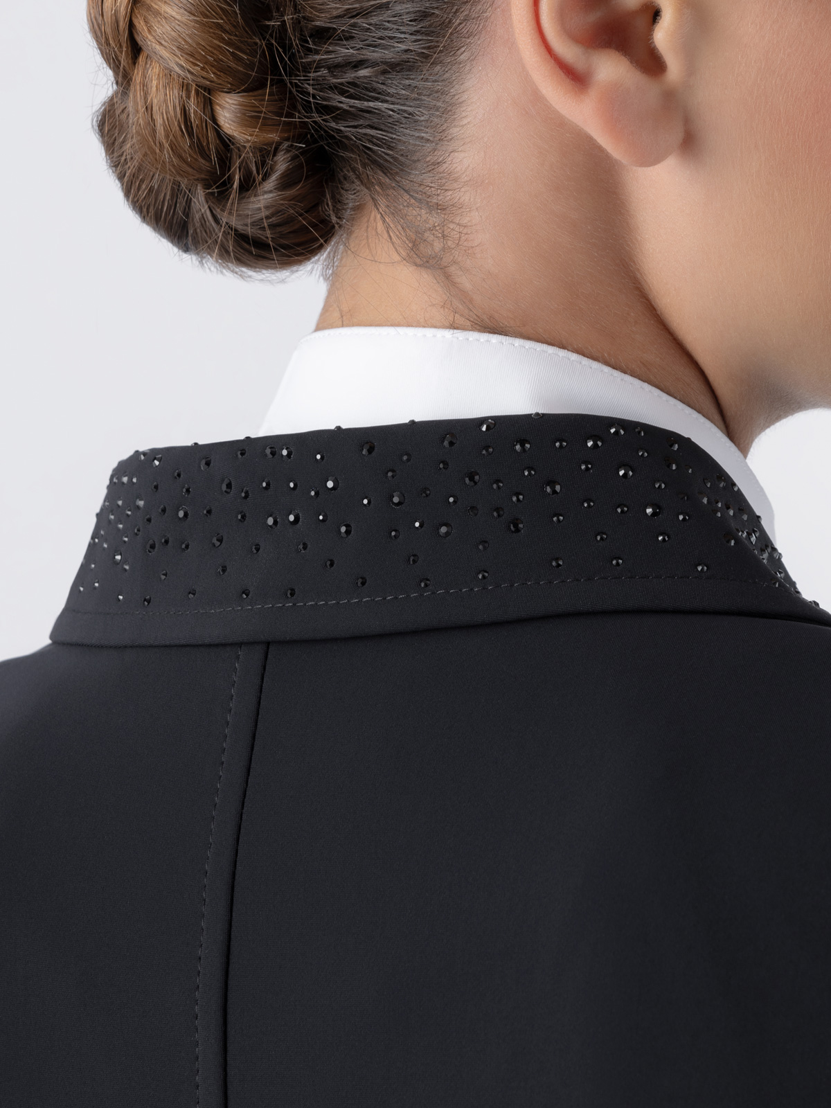 Equiline Women's Elyssa Strass Competition Jacket- BLACK - Image 2