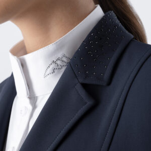 Equiline Women's Elyssa Strass Competition Jacket- NAVY