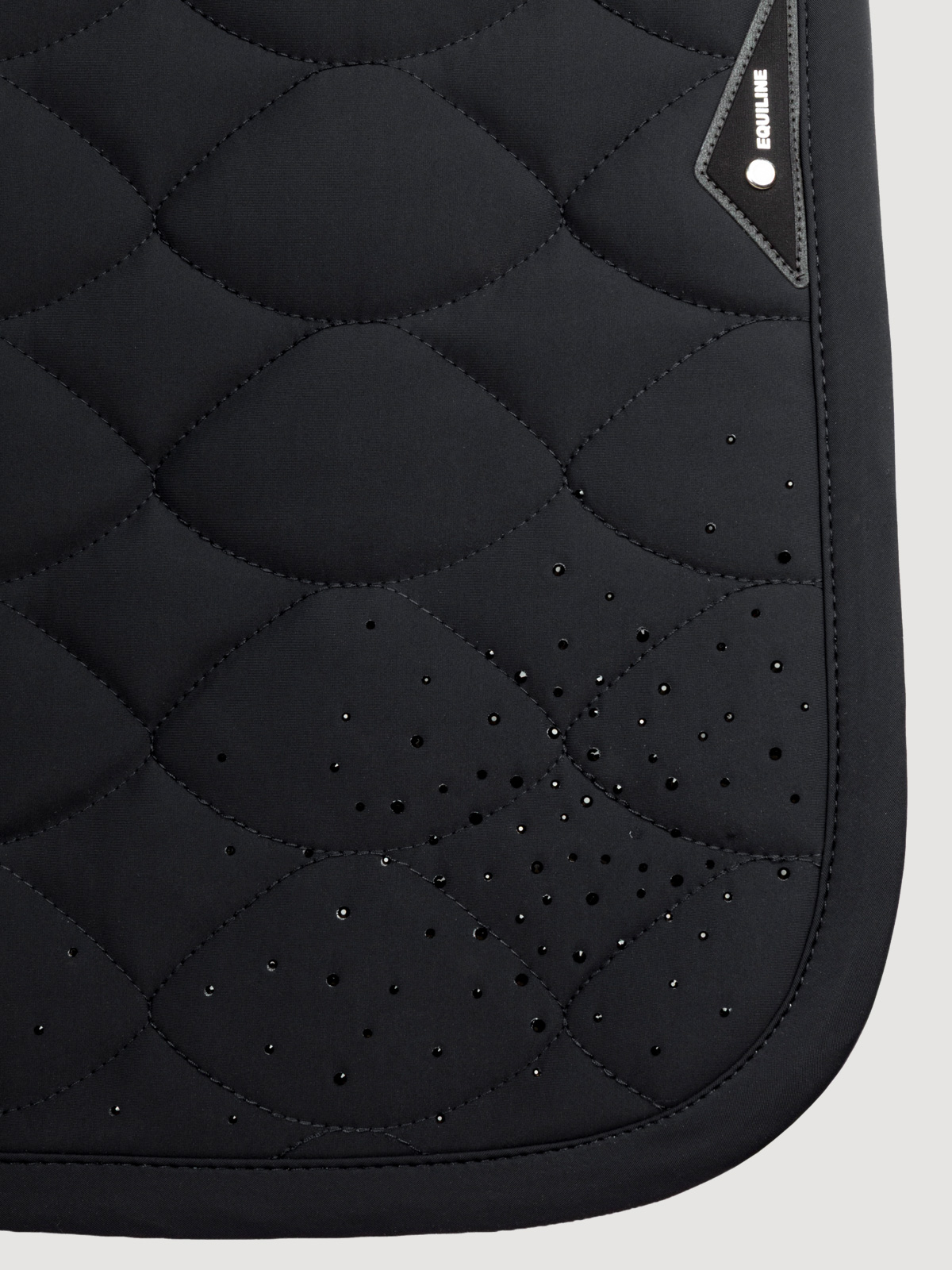 Equiline Eqtech Saddle Pad- BLACK - Image 2