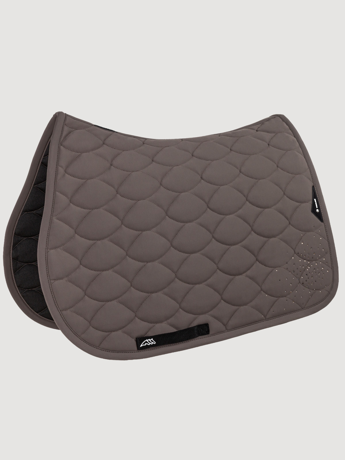 Equiline Eqtech Saddle cloth and fly veil set in Marsh