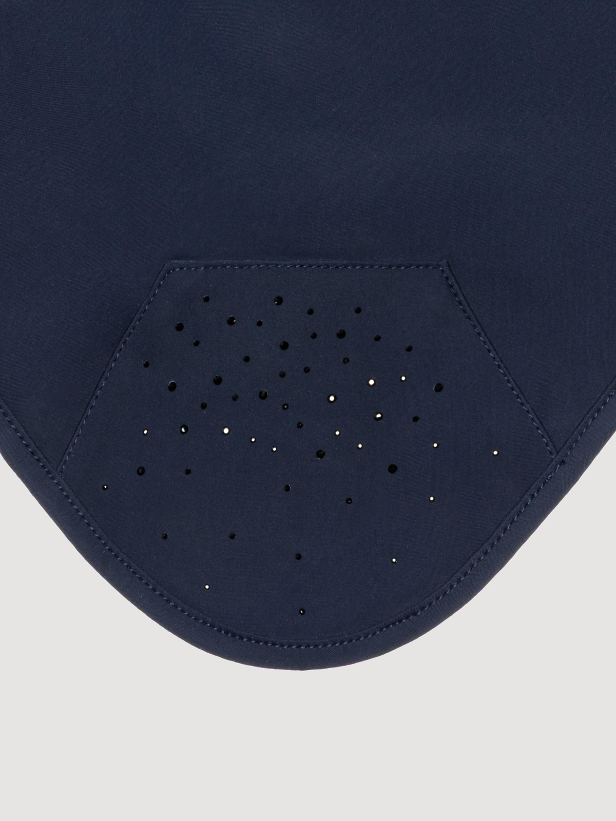 Equiline Eqtech Saddle Pad & Fly Veil Set- NAVY - Image 4