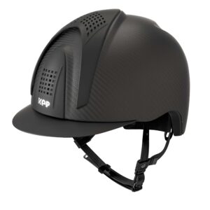 KEP Helmet E-Light Carbon Matt with 3 matt inserts