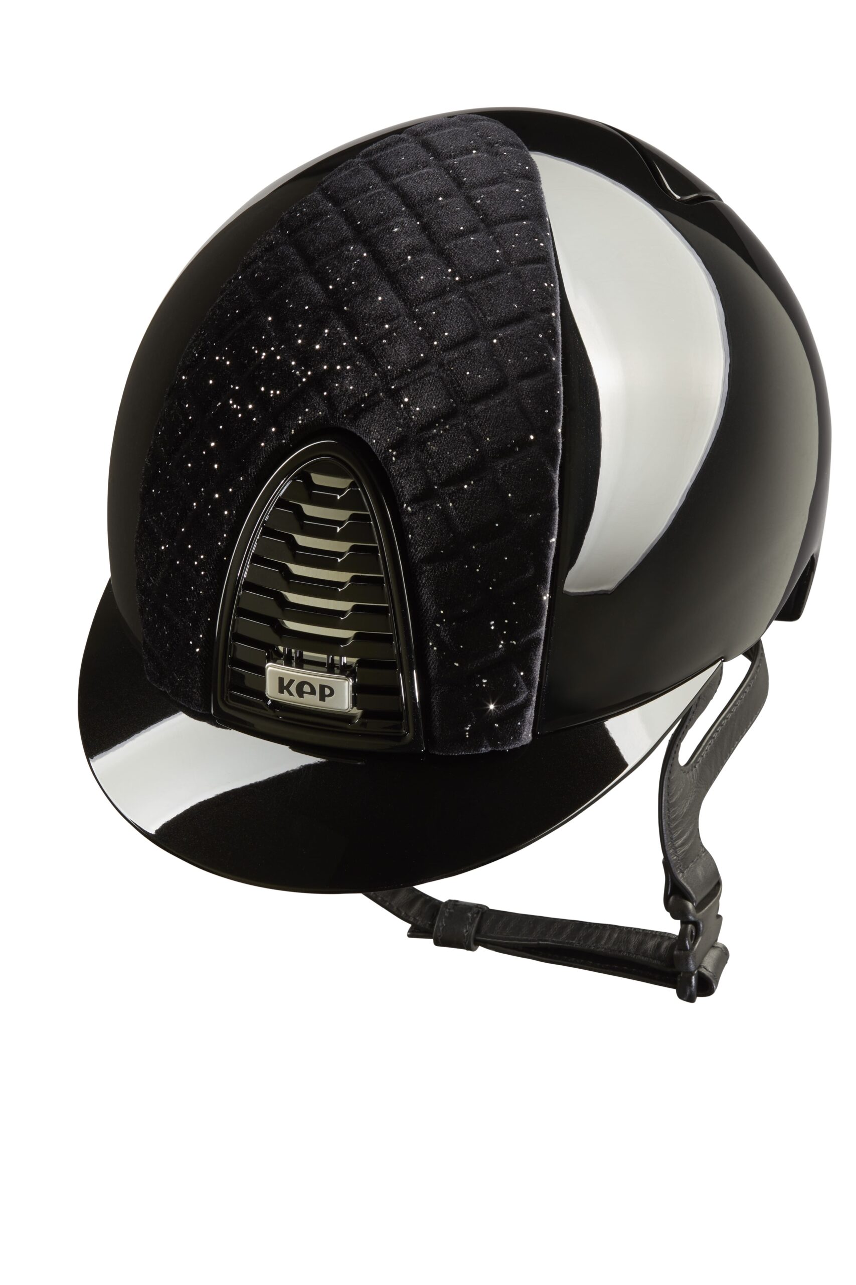 KEP Helmet Cromo 2.0 Milano Velvet Shining- Black - Image 2