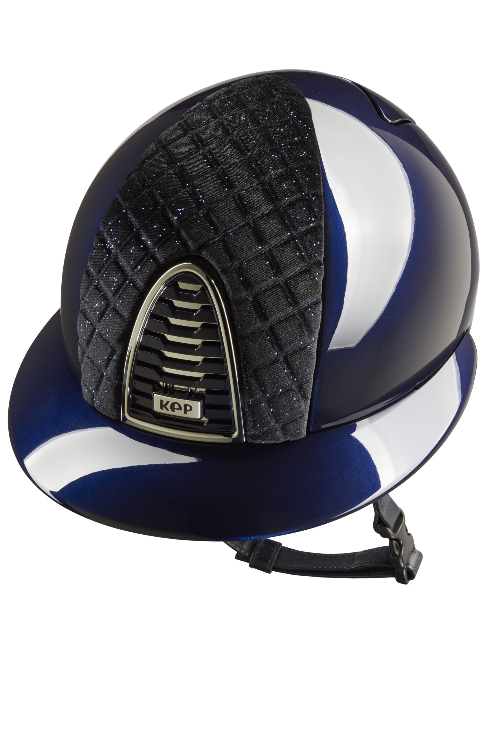 KEP Helmet Cromo 2.0 Milano Velvet Shining- Blue - Image 2