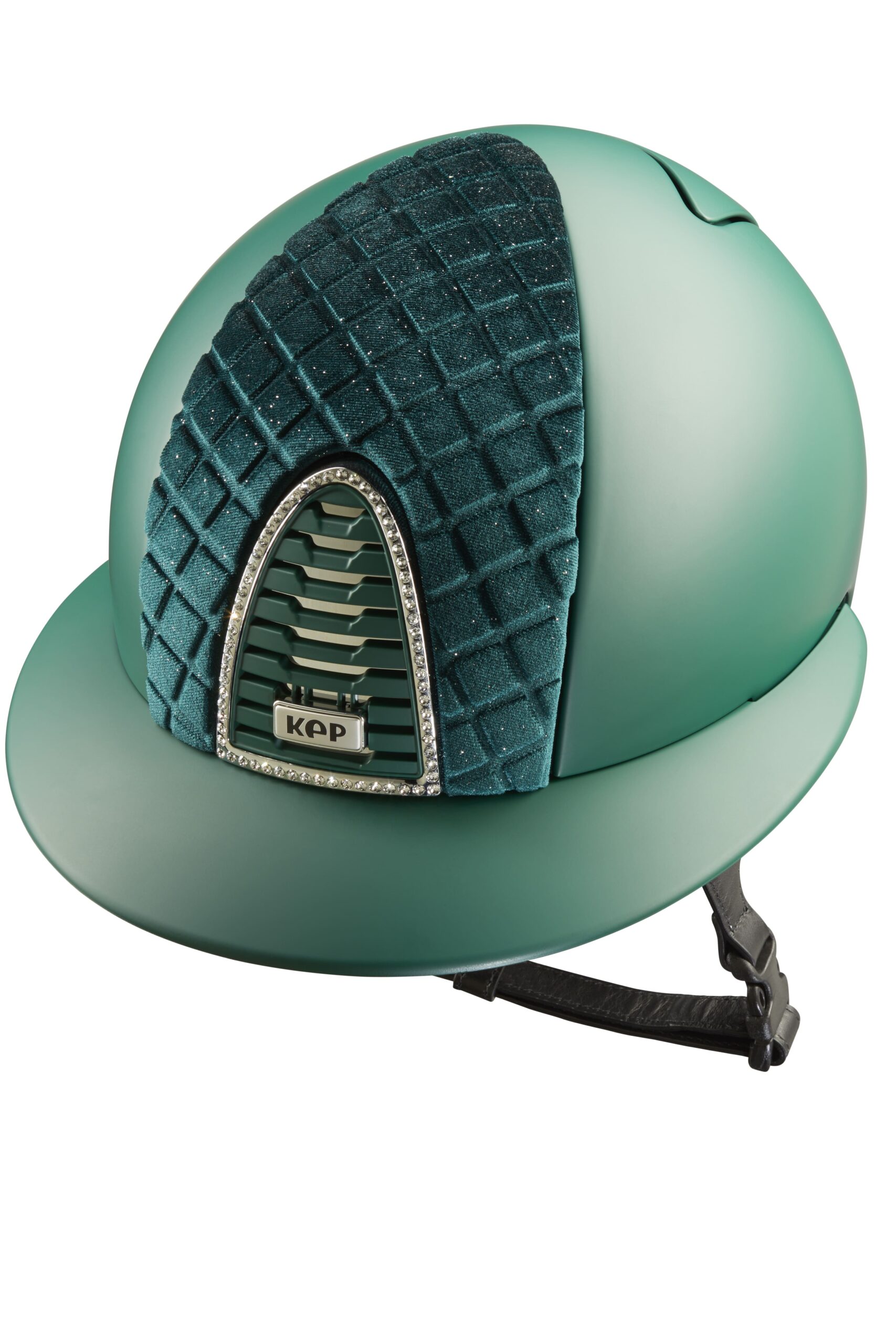 KEP Helmet Cromo 2.0 Milano Velvet Shining- Green - Image 2