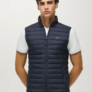 Tommy Hilfiger Equestrian Montero Gilet- DESERT SKY