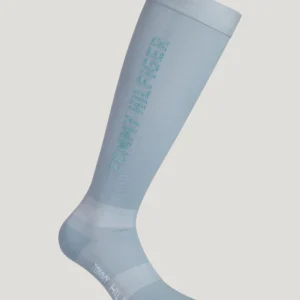 Tommy Hilfiger Equestrian Fontana Rhinestone Socks in Sweet Blue