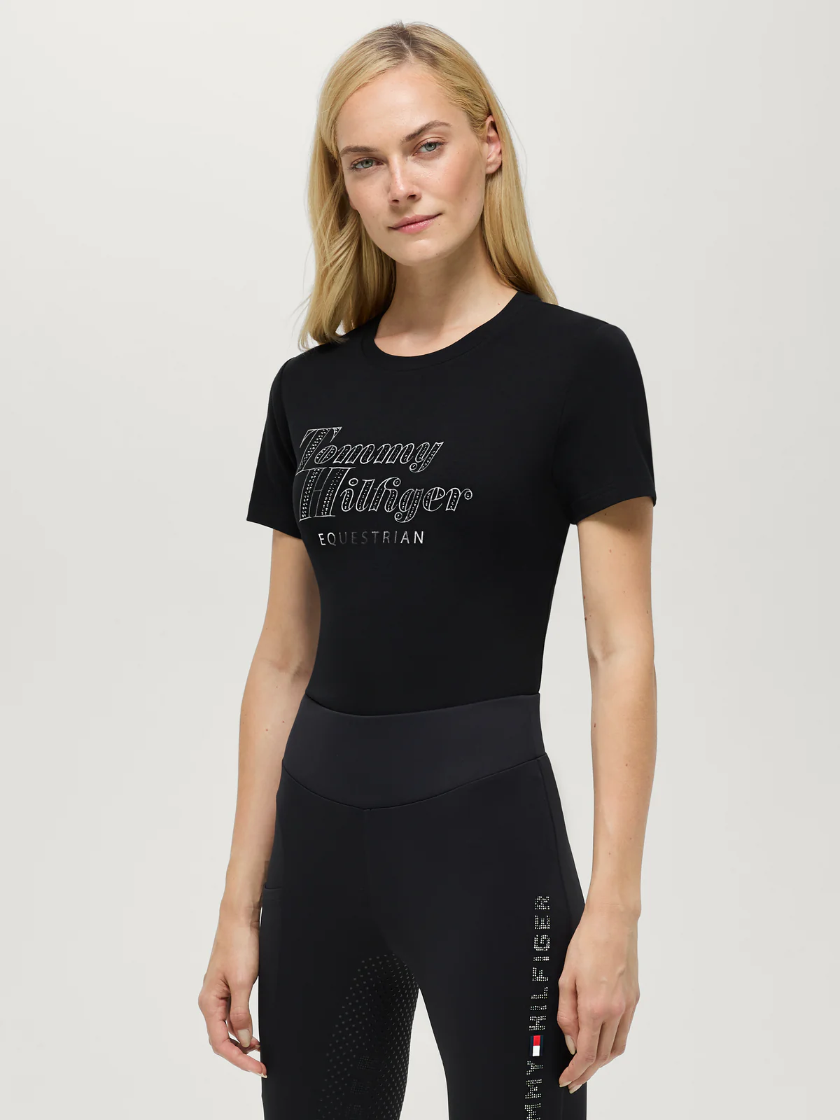 Tommy Hilfiger Equestrian Malibu T-Shirt in Black
