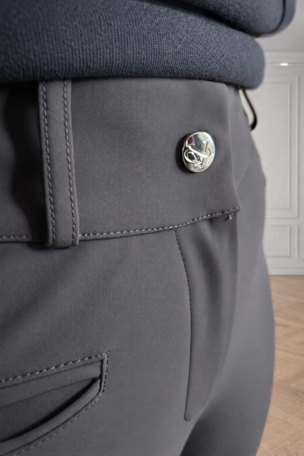 Vincenze Breeches- GREY - Image 6