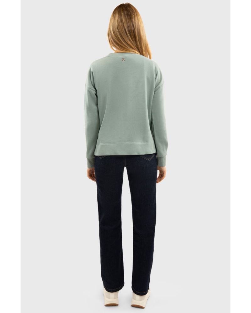 Harcour Batista Sweatshirt- Cadet - Image 7