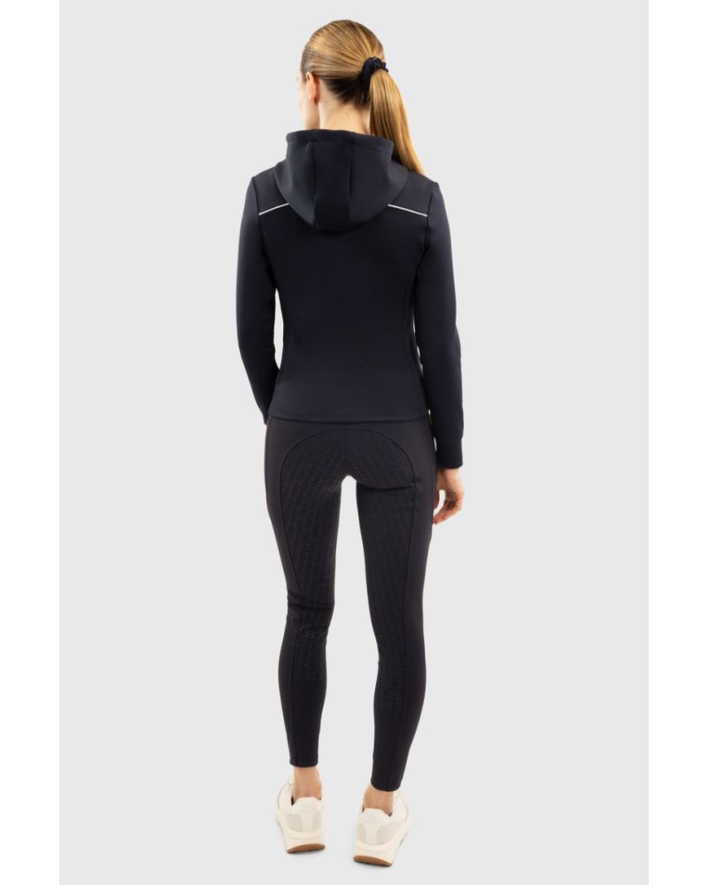 Harcour Bryssea Zip Sweat- Navy - Image 7