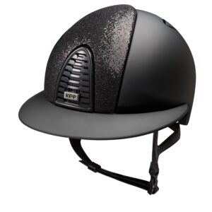 KEP Helmet Cromo 2.0 Matt B Glitter Black- Polo
