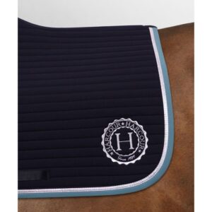 Harcour Karembar Saddle Pad- Navy/Peacock