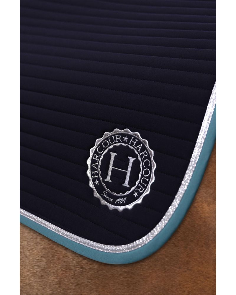 Harcour Karembar Saddle Pad- Navy/Peacock - Image 2
