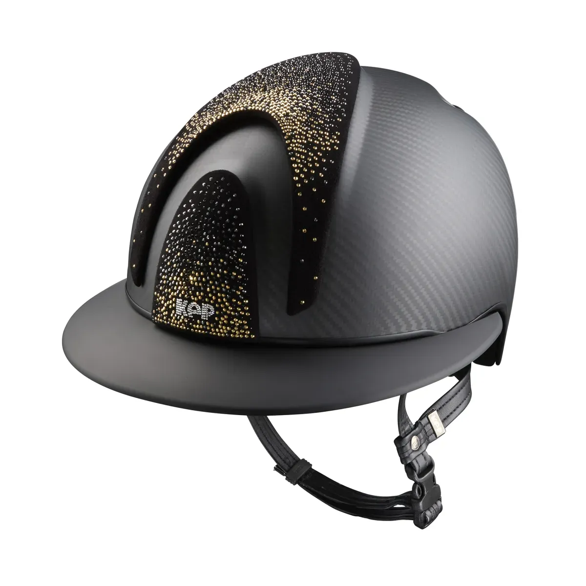 KEP E-light Carbon Matt with 3 nebula gold inserts polo