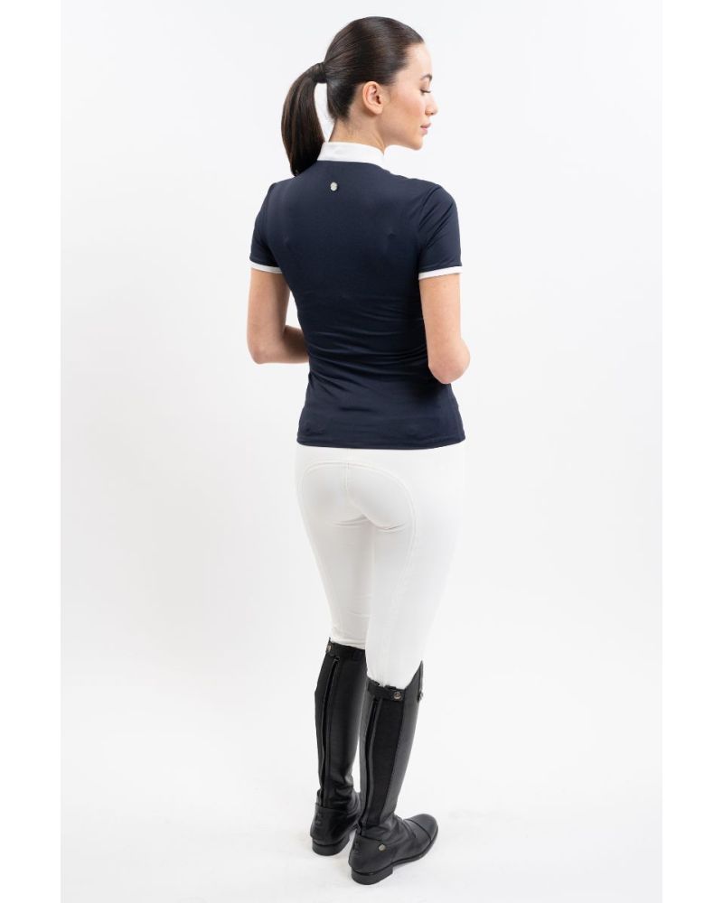 Harcour Shine Competition Shirt- NAVY - Image 6
