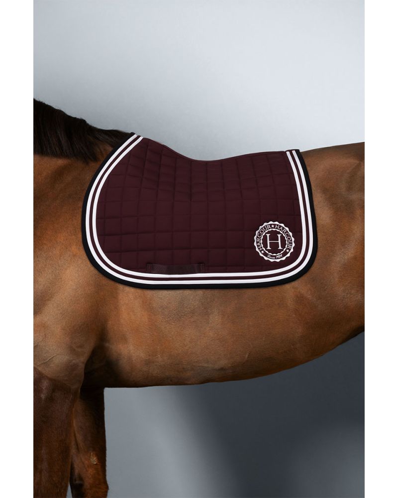 Harcour Soft Saddle Pad- Aubergine - Image 2