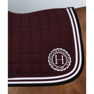 Harcour Soft Saddle Pad in Aubergine