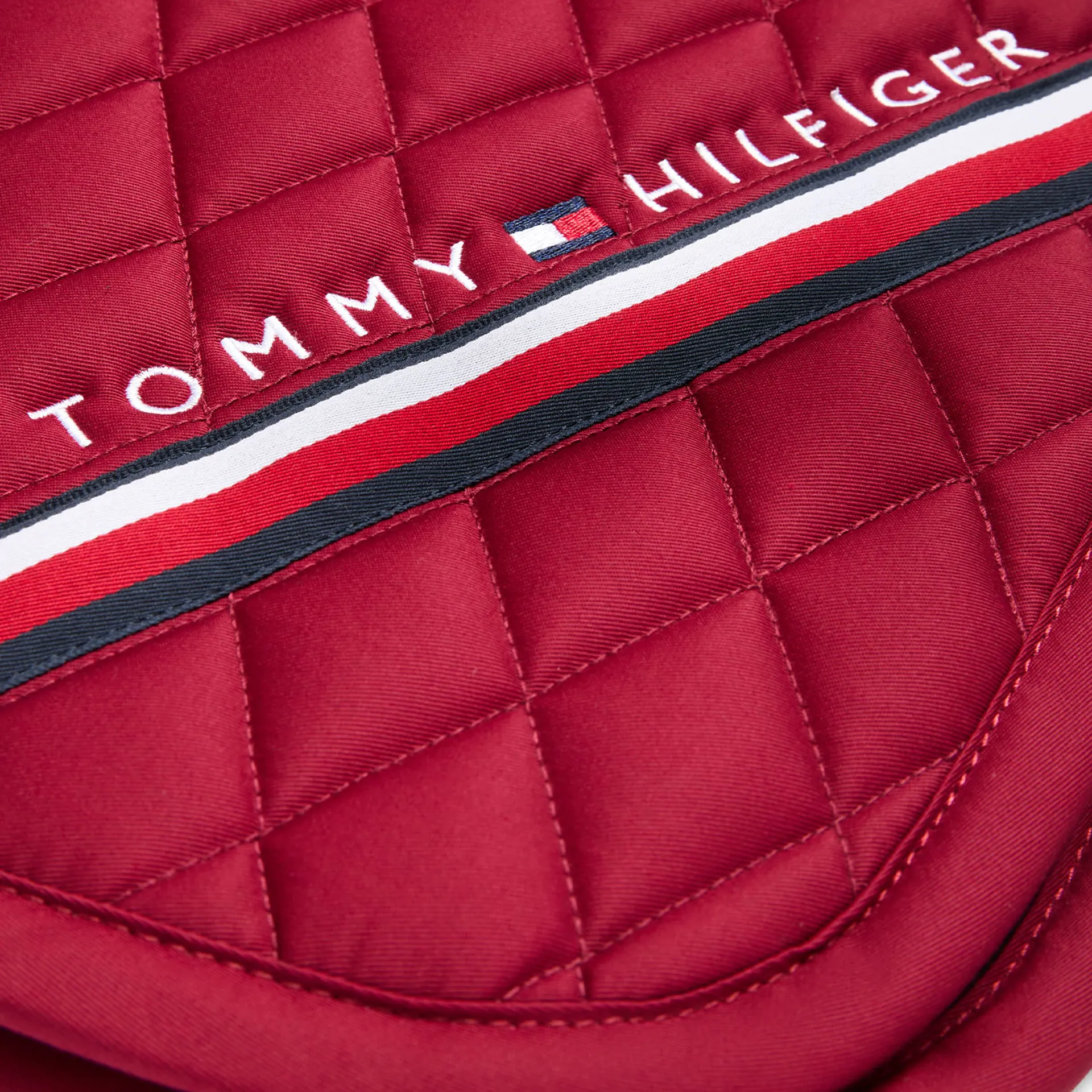 Tommy Hilfiger Equestrian Stanford Saddle Pad- REGATTA RED - Image 2