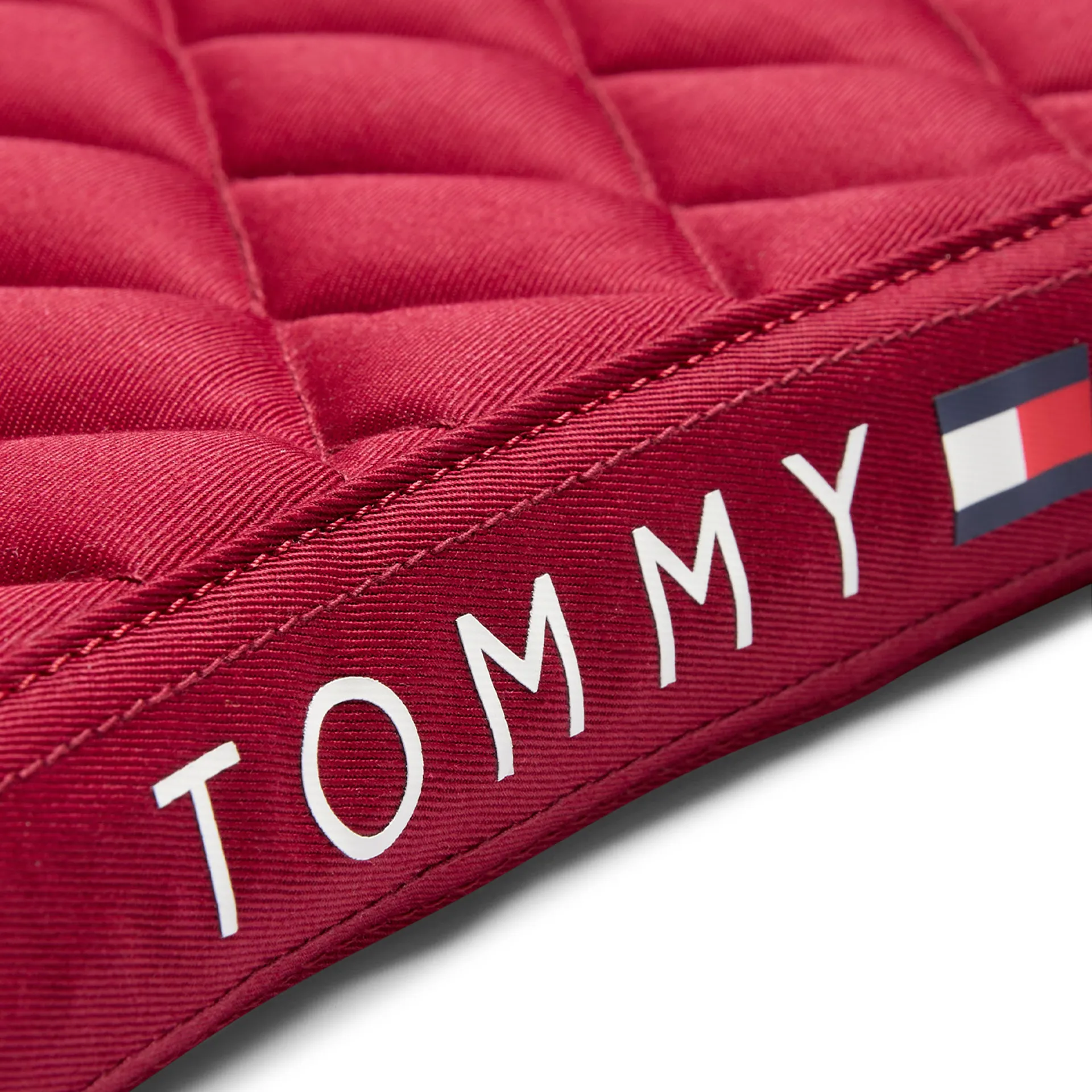 Tommy Hilfiger Equestrian Stanford Saddle Pad- REGATTA RED - Image 5